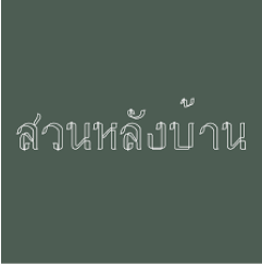 สวนหลังบ้าน สวนหลังบ้าน