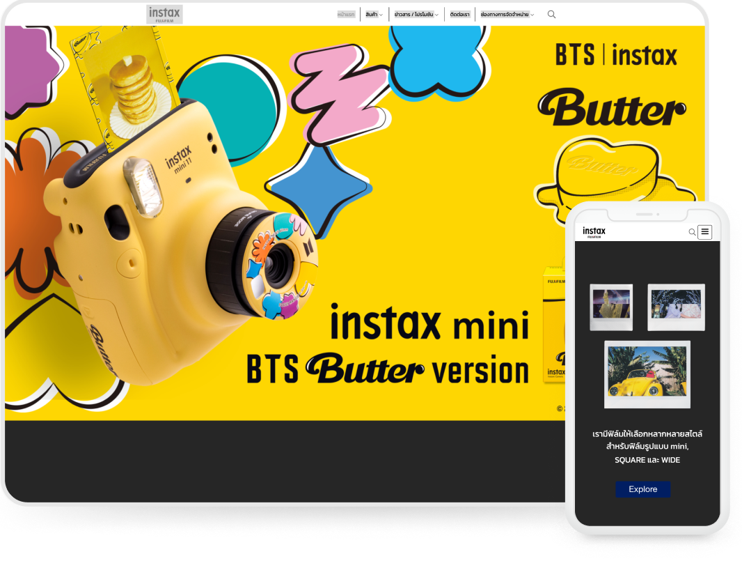 instaxthailand ทุกสไตล์ที่เป็นคุณ กล้องรุ่นใหม่ที่พร้อมไปกับคุณได้ทุกที่