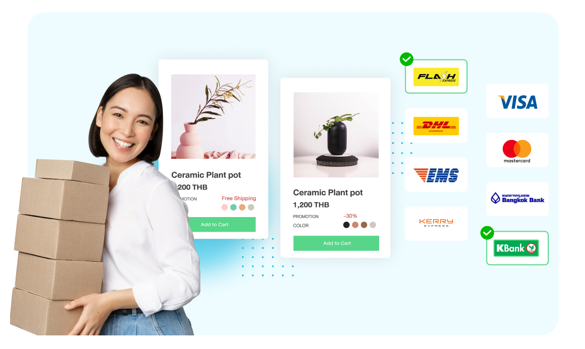 รับทำเว็บไซต์ ecommerce